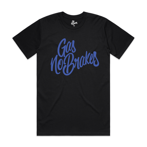 Blue GNB Text Shirt