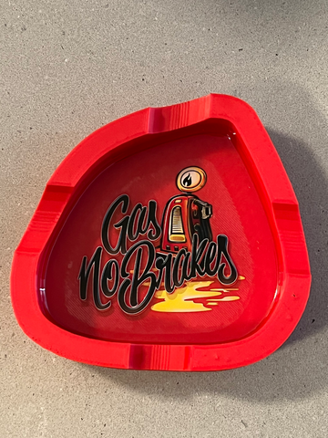 GNB Ash Tray Red