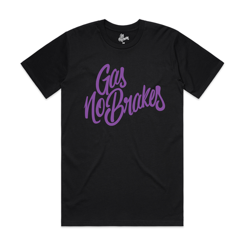 Purple GNB Text Shirt